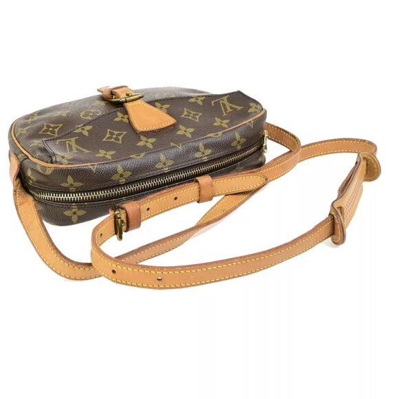 LOUIS VUITTON Jeune Fille PM Shoulder Bag Monogram Leather Brown M51227 80ED003 - Picture 10 of 15